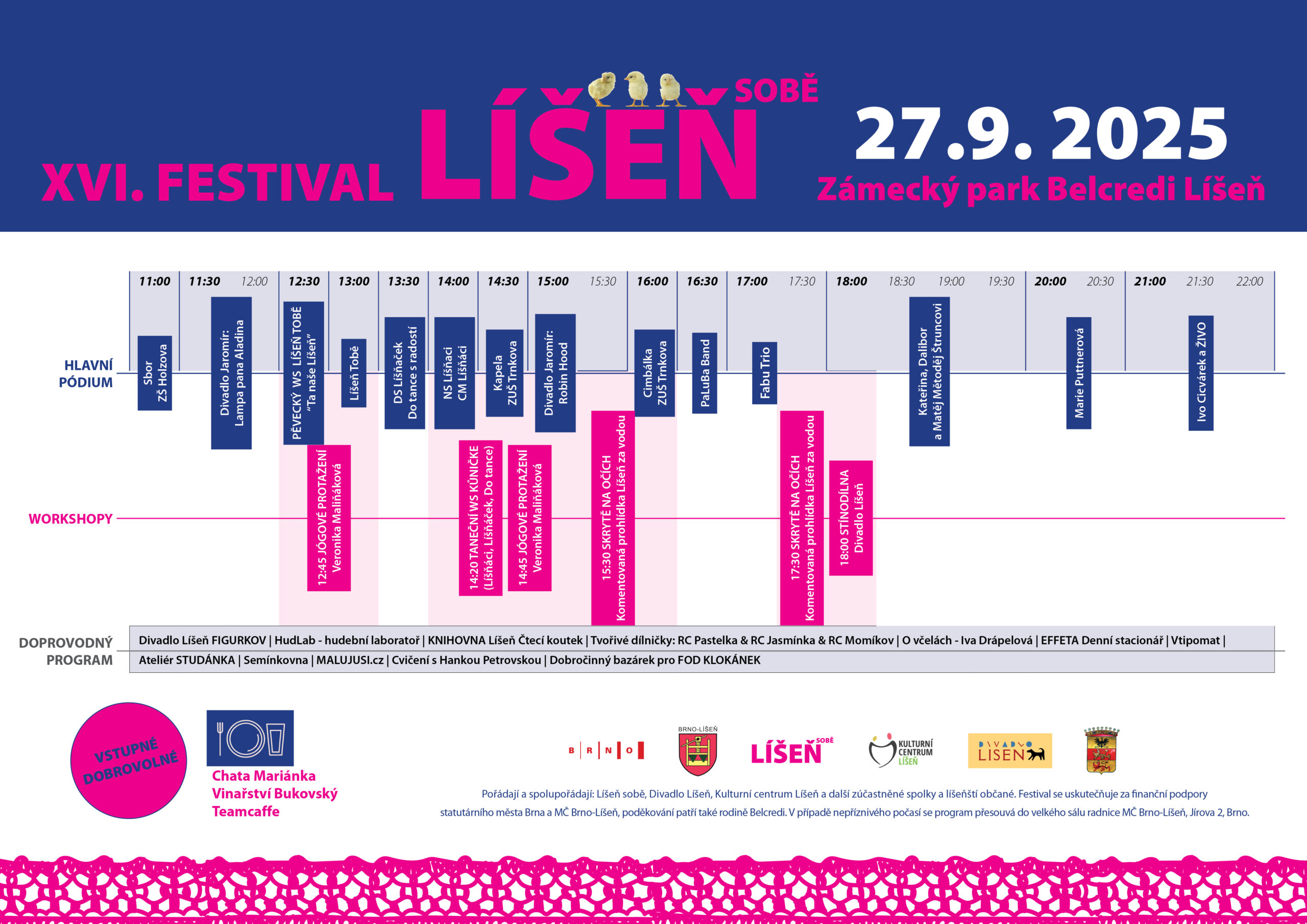 plakát Festival Líšeň sobě